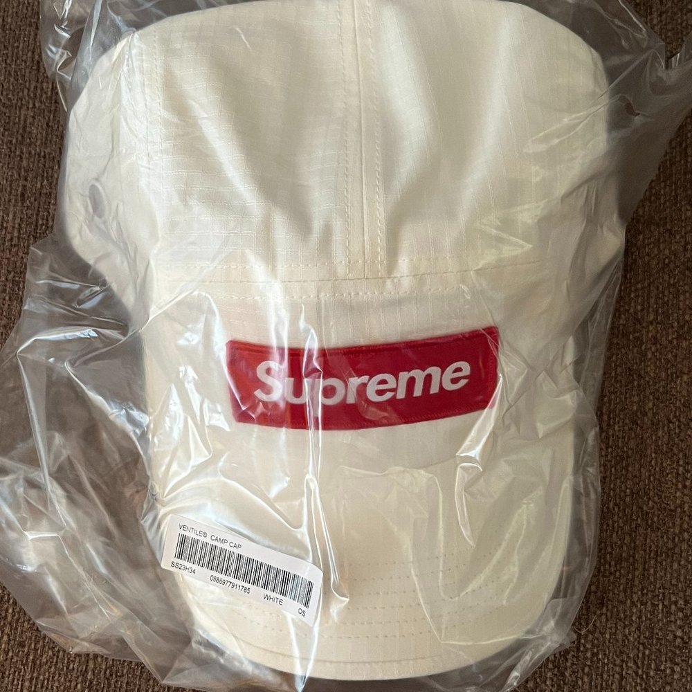 Supreme VENTILE® CAMP CAP White